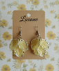 Blush Petal Drop Earrings